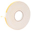 Selvklæbende skum tape 2 pcs Hvid 15mm x 10m CR Skum