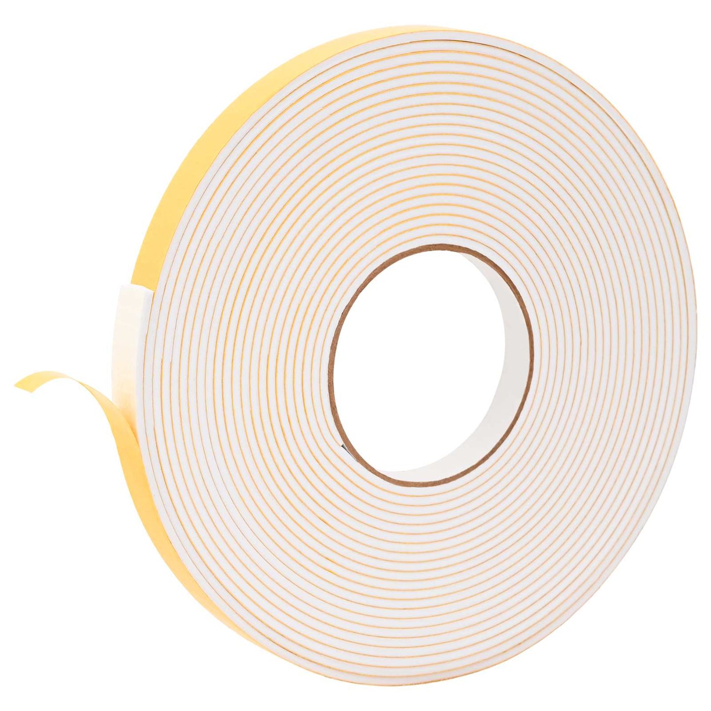 Selvklæbende skum tape 2 pcs Hvid 15mm x 10m CR Skum