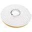 Selvklæbende skum tape 4 pcs Hvid 15mm x 5m CR Skum