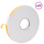 Selvklæbende skum tape 20 pcs Hvid 15mm x 5m CR Skum