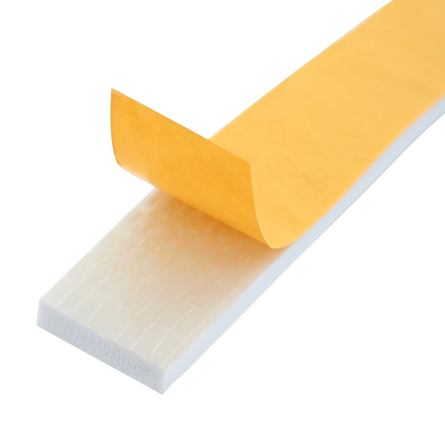 Selvklæbende skum tape 2 pcs Hvid 20mm x 10m CR Skum