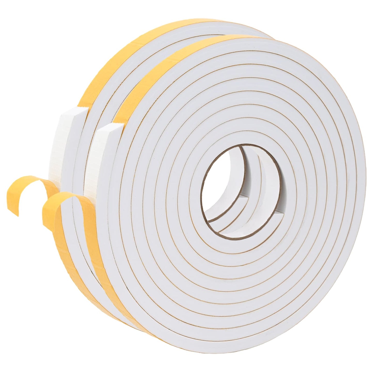 Selvklæbende skum tape 2 pcs Hvid 20mm x 5m CR Skum