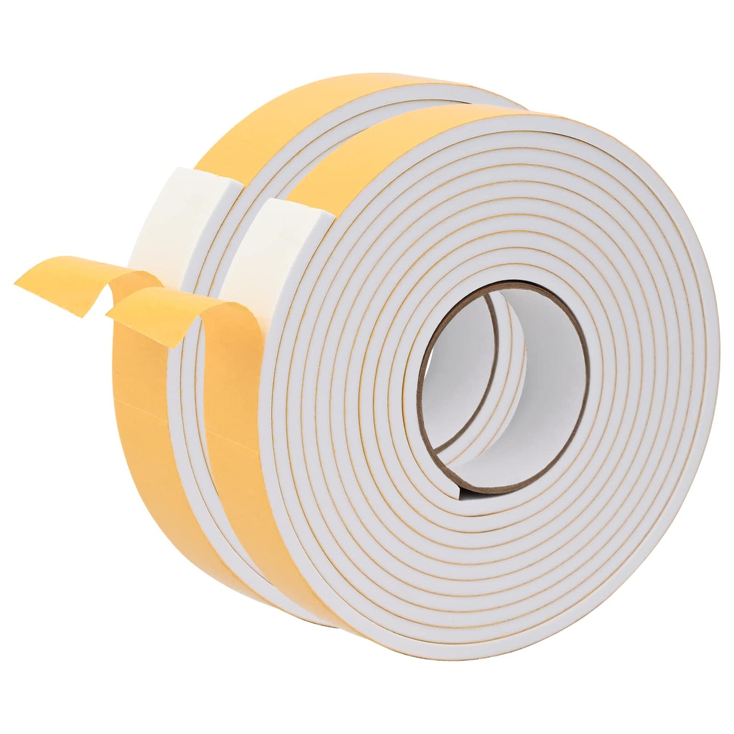 Selvklæbende skum tape 2 pcs Hvid 30mm x 5m CR Skum