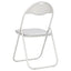 Sammenklappelig stol 8 pcs Hvid 48 x 43,5 x 81 cm Faux læder