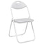 Sammenklappelig stol 2 pcs Hvid 48 x 43,5 x 81 cm Faux læder