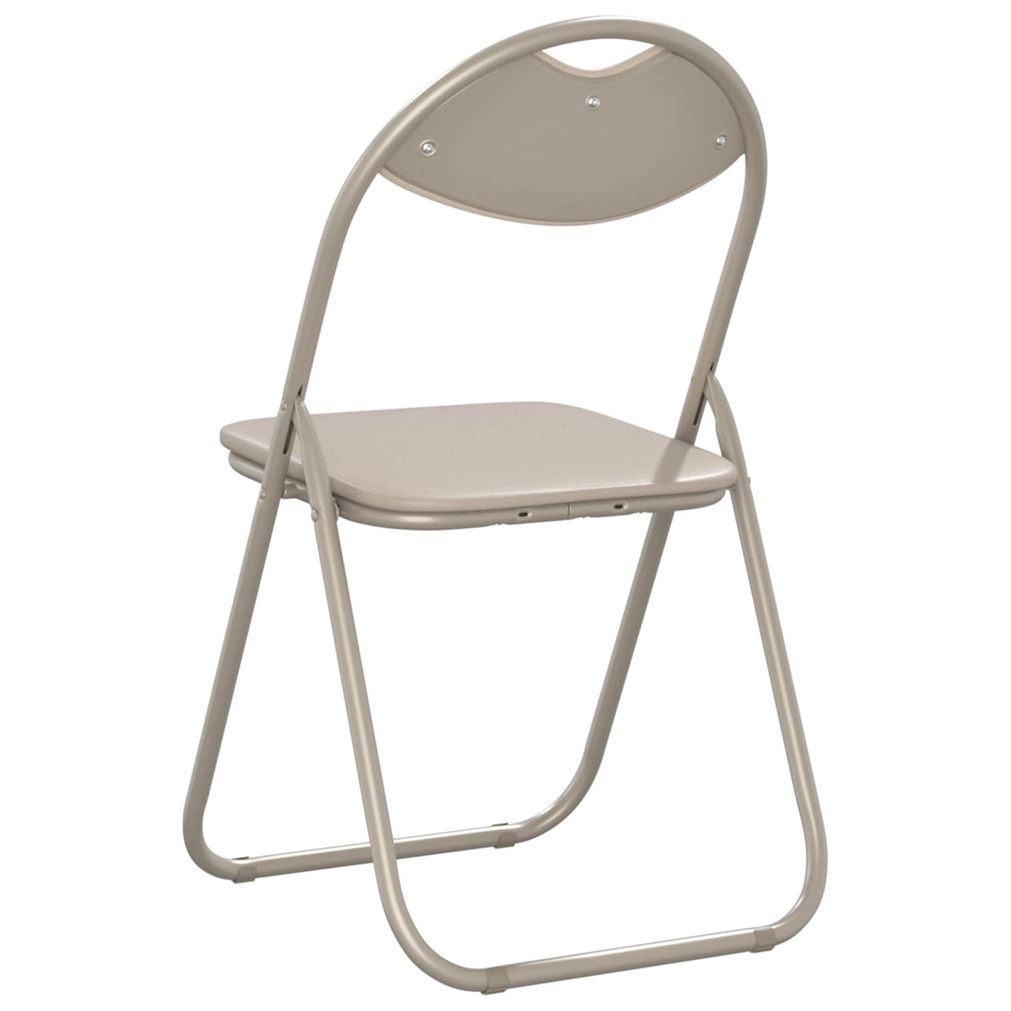Sammenklappelig stol 2 pcs Sandfarvet 48 x 43,5 x 81 cm