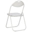 Sammenklappelig stol 8 pcs Hvid 48 x 43,5 x 81 cm Faux læder