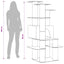 Kattetræ med sisal klatreposter Cremefarvet 161 cm
