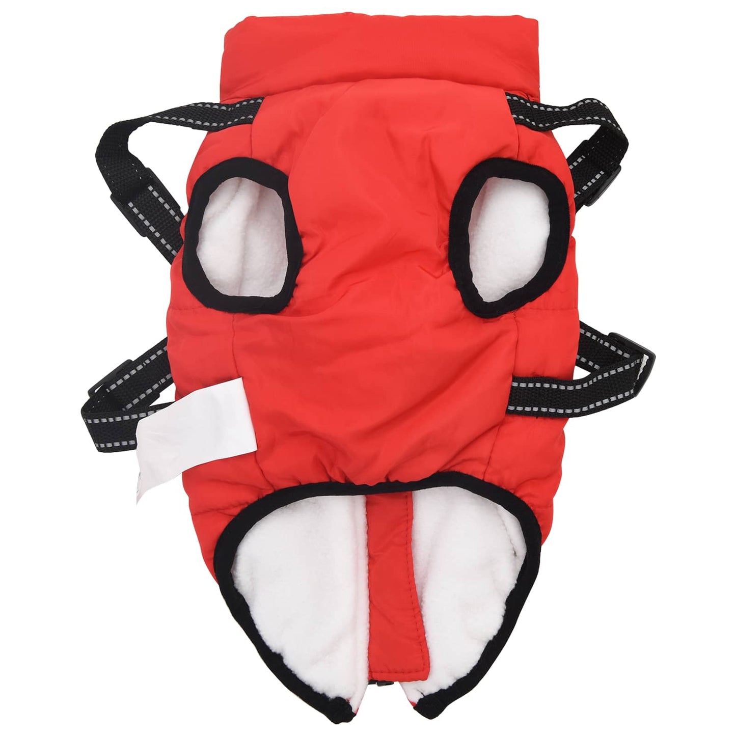 Hundejakke Rød L24 Fleece og polyester