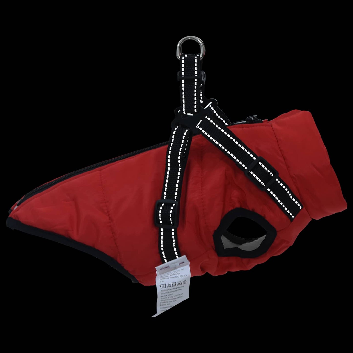 Hundejakke Rød L36 Fleece og polyester