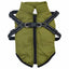 Hundejakke Army Grøn L36 Fleece og polyester