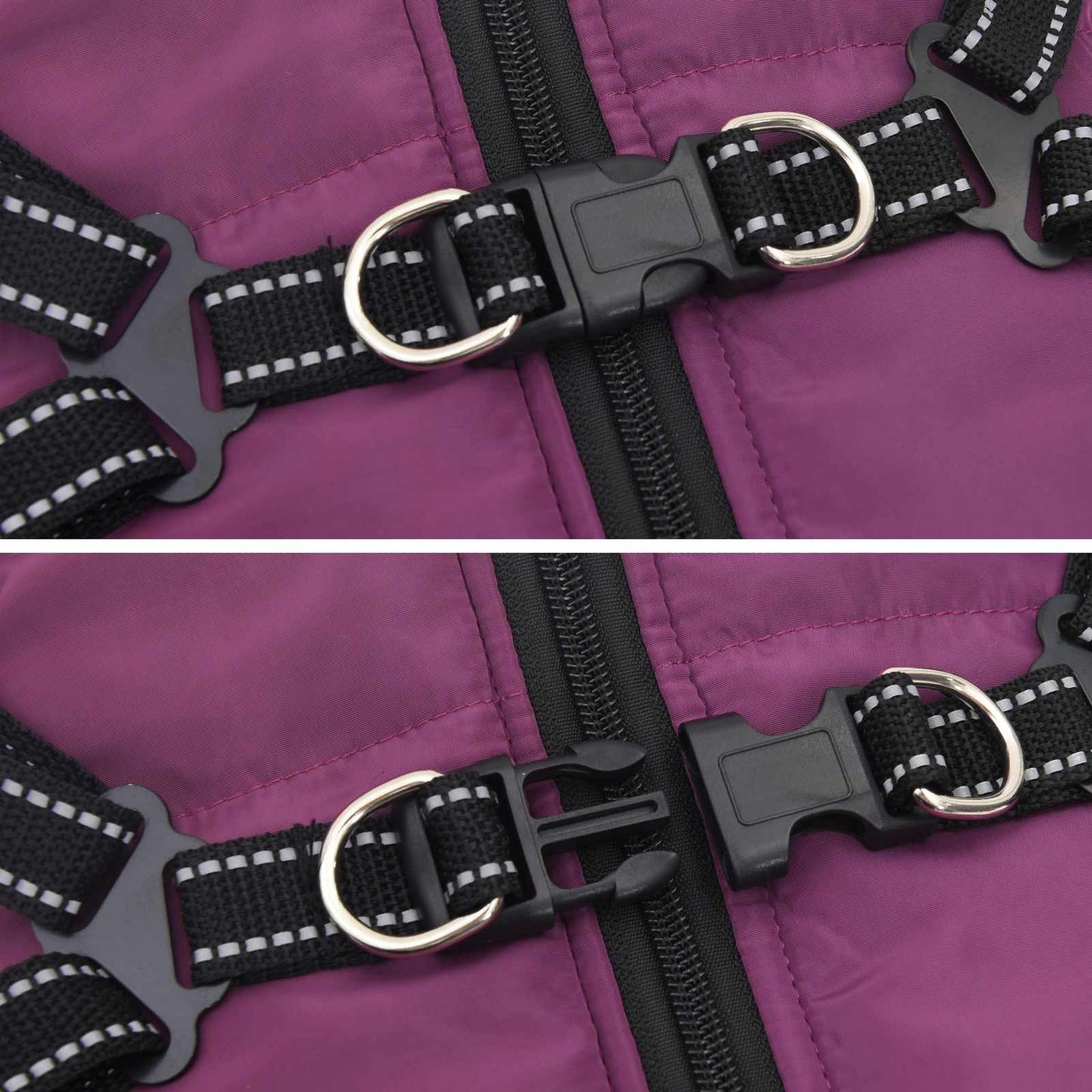 Hundejakke Lilla L32 Fleece og polyester