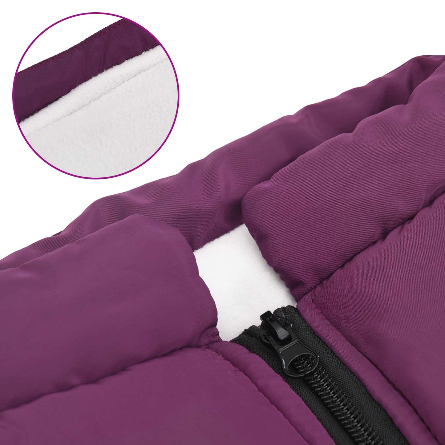 Hundejakke Lilla L52 Fleece og polyester