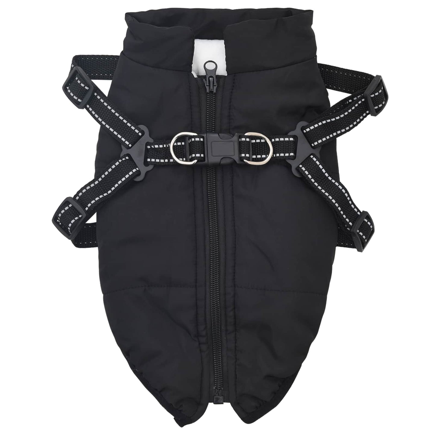 Hundejakke Sort L32 Fleece og polyester