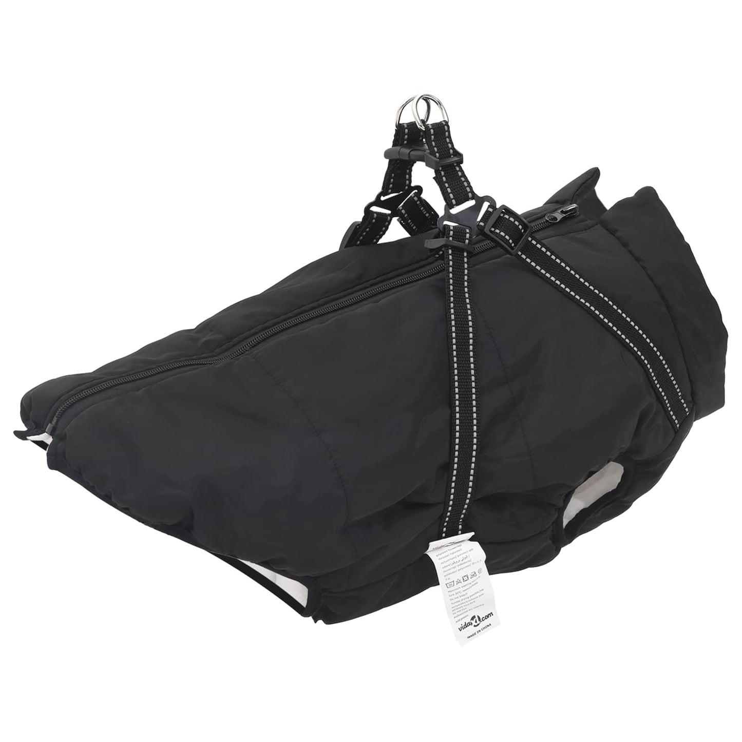 Hundejakke Sort L48 Fleece og polyester