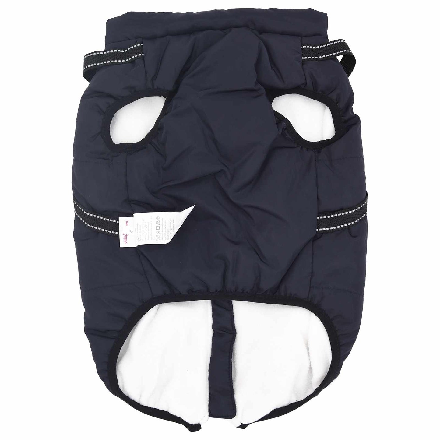Hundejakke Mørkeblå L44 Fleece og polyester