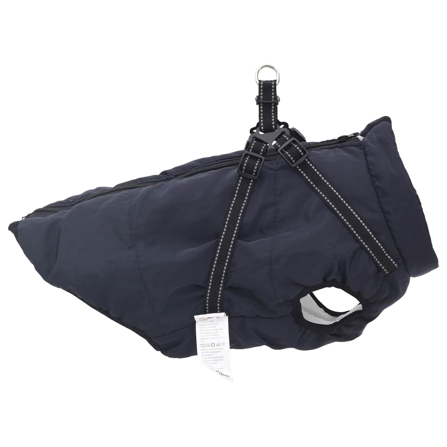 Hundejakke Mørkeblå L44 Fleece og polyester