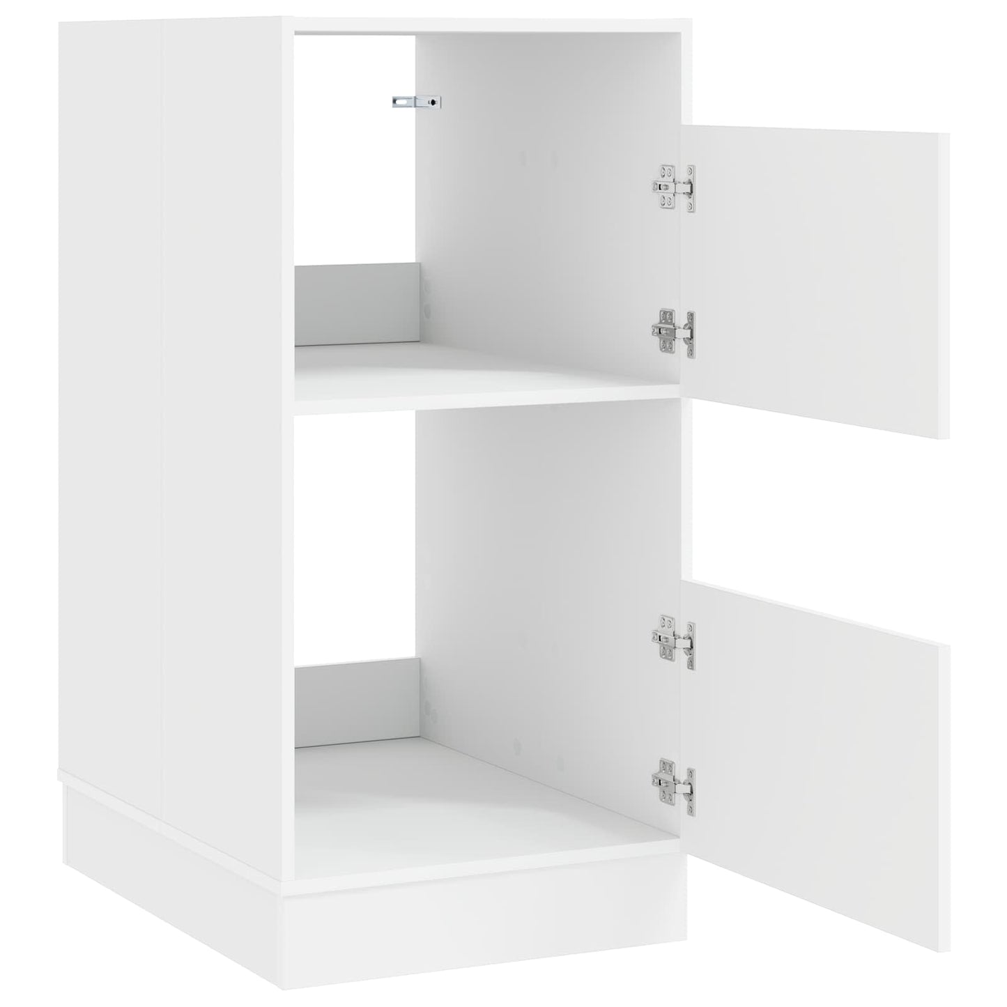 Vaskeskab med opbevaring Hvid 50 x 68 x 102 cm Konstrueret træ