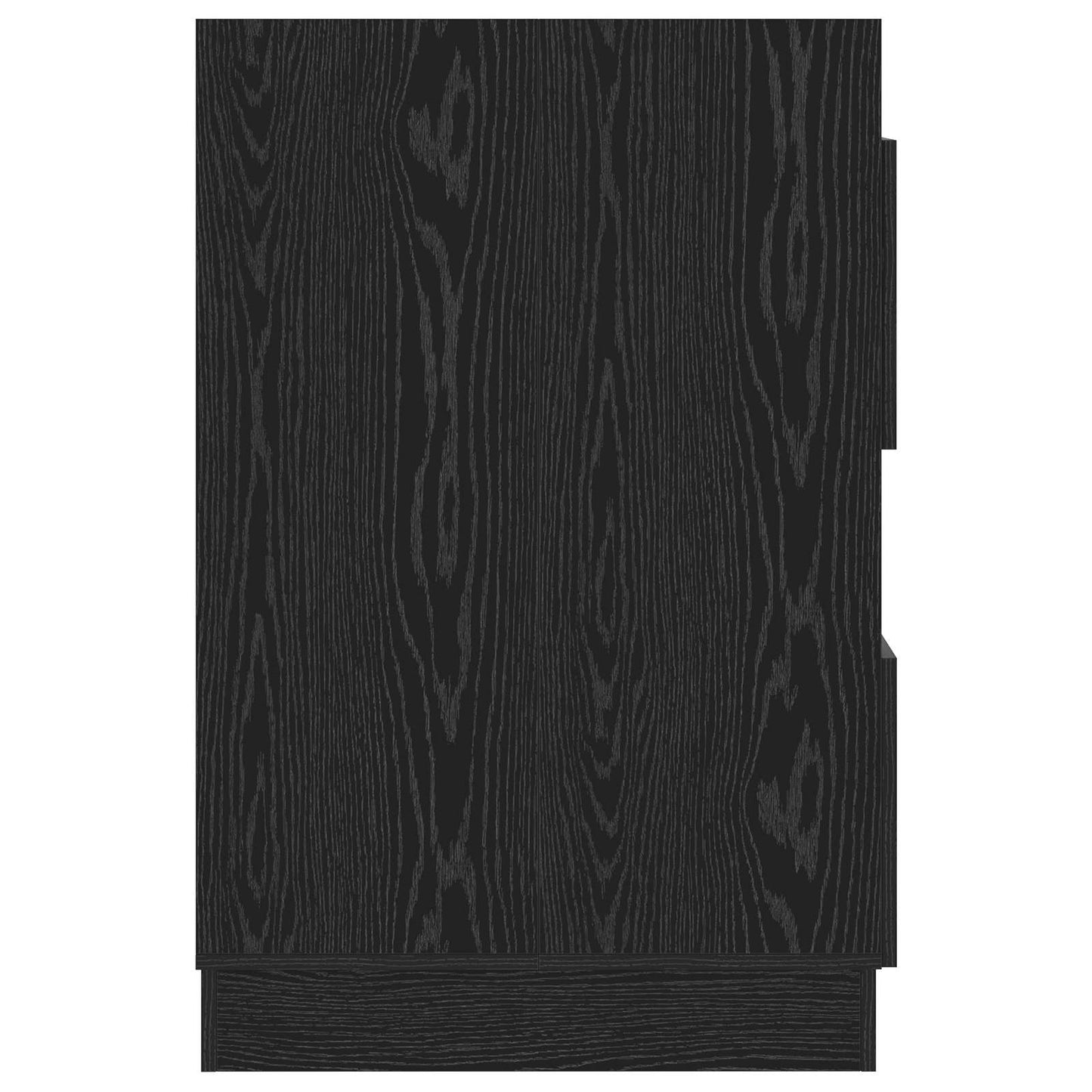 Vaskeskab med dør Sort eg 50 x 68 x 102 cm Konstrueret træ