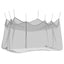 Have Myggenet 156 Mesh Sort 3 x 4,5 x 2,5 m Polyester