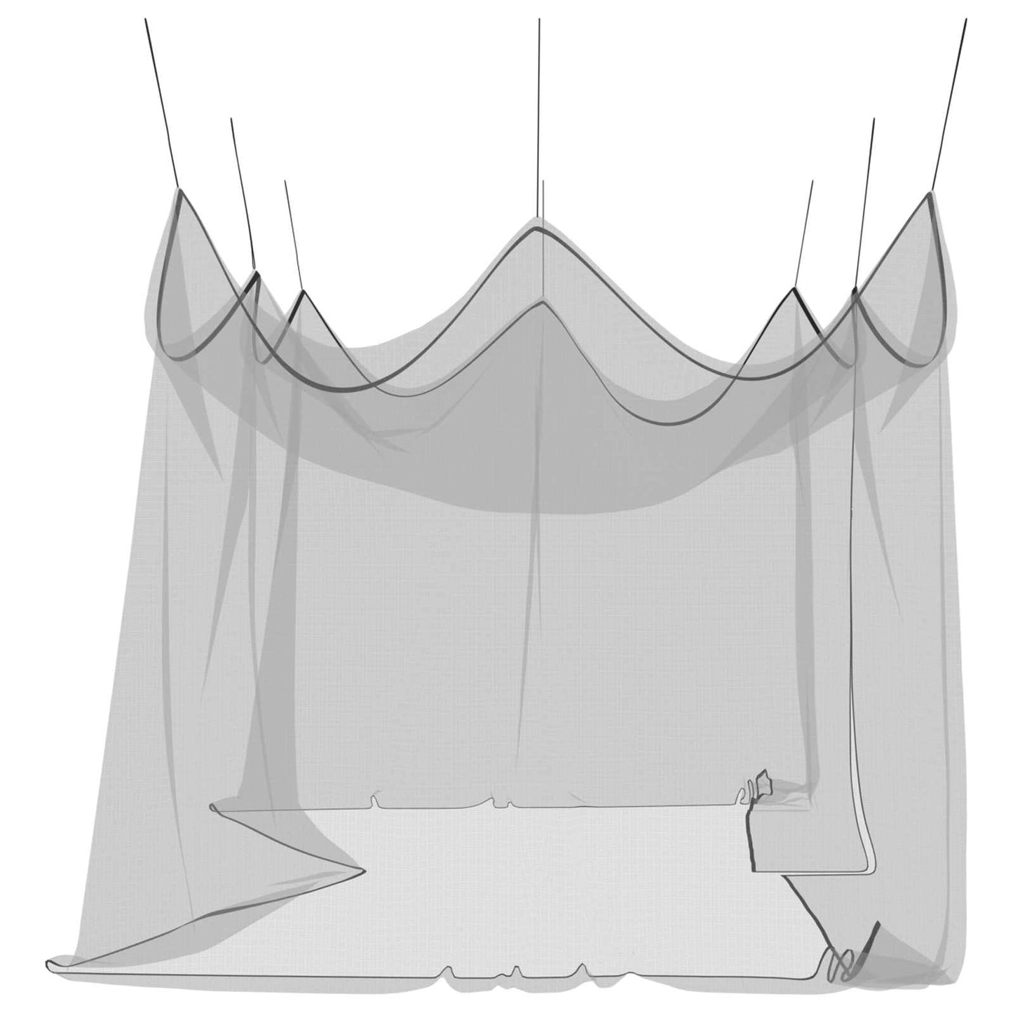 Have Myggenet 156 Mesh Sort 3 x 6 x 2,5 m Polyester