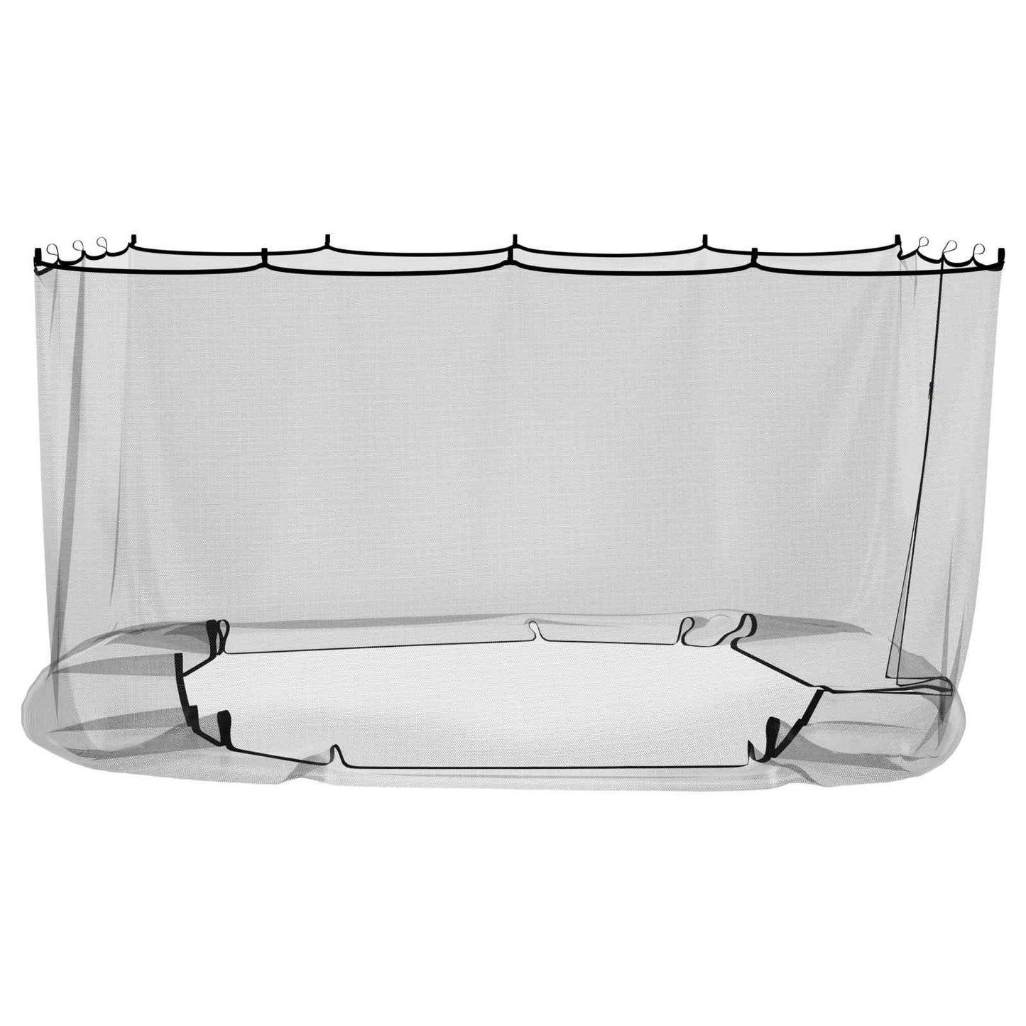 Myggenet til pavillon 220 mesh Sort 4,5 x 3 x 2 m Polyester