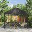 Myggenet til pavillon 220 mesh Sort 6 x 3 x 2 m Polyester