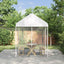 Myggenet til pavillon 220 mesh Hvid 2 x 2 x 2 m Polyester