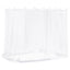 Myggenet til pavillon 220 mesh Hvid 2 x 2 x 2 m Polyester