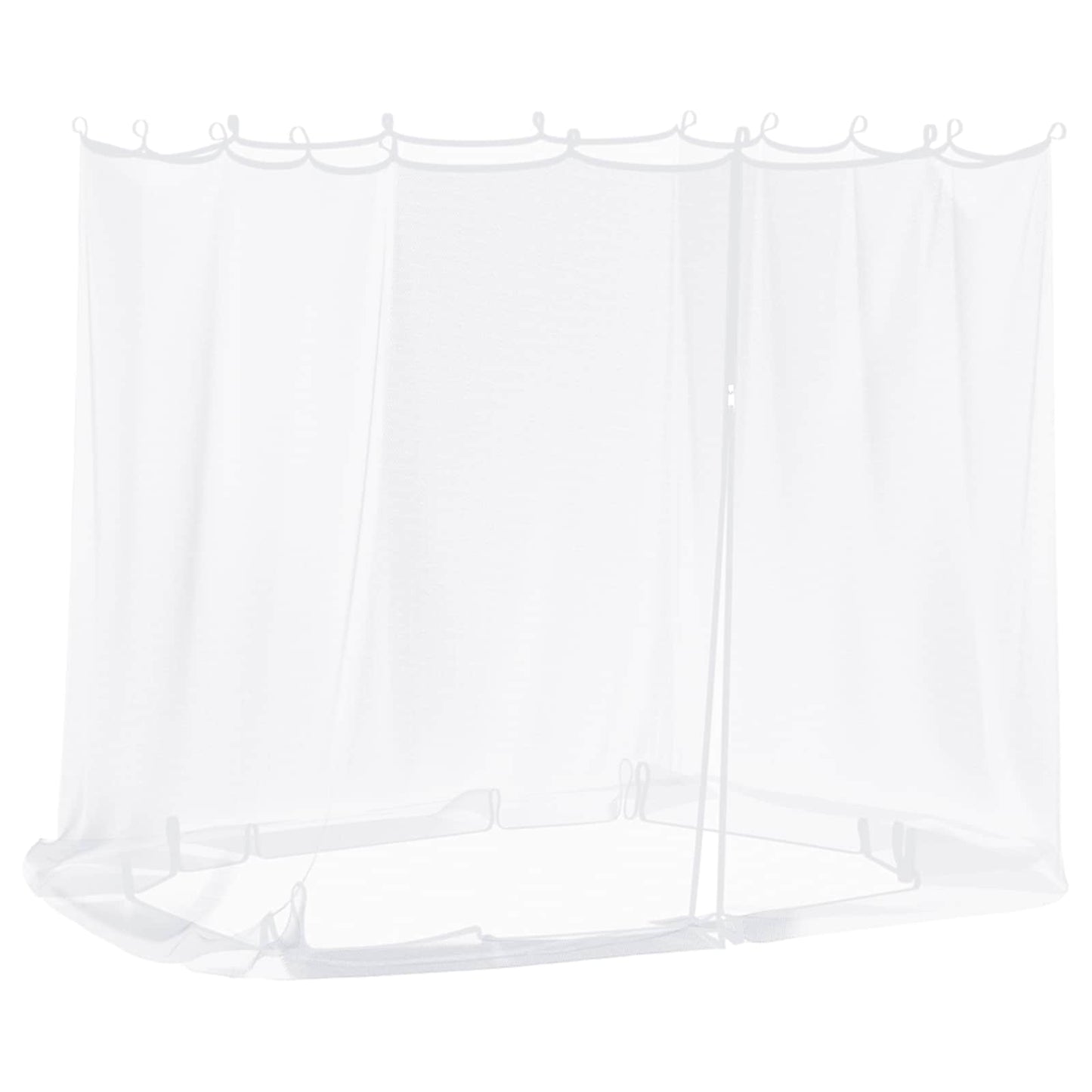 Myggenet til pavillon 220 mesh Hvid 2 x 2 x 2 m Polyester