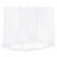 Myggenet til pavillon 220 mesh Hvid 2 x 2 x 2 m Polyester