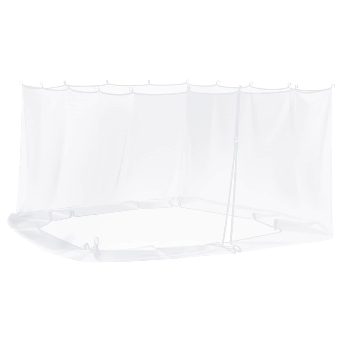 Myggenet til pavillon 220 mesh Hvid 4 x 3 x 2 cm Polyester