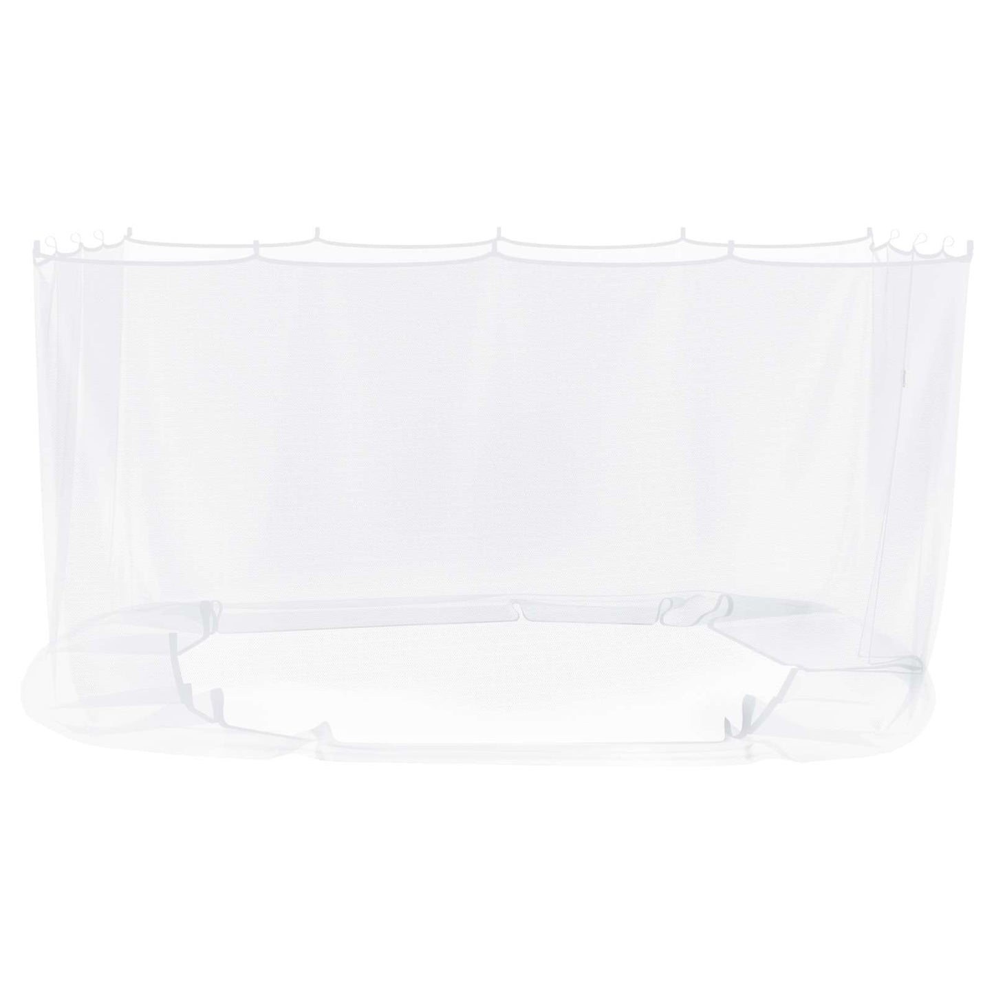 Myggenet til pavillon 220 mesh Hvid 4,5 x 3 x 2 m Polyester