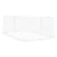 Myggenet til pavillon 220 mesh Hvid 6 x 3 x 2 m Polyester