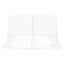 Myggenet til pavillon 220 mesh Hvid 6 x 3 x 2 m Polyester