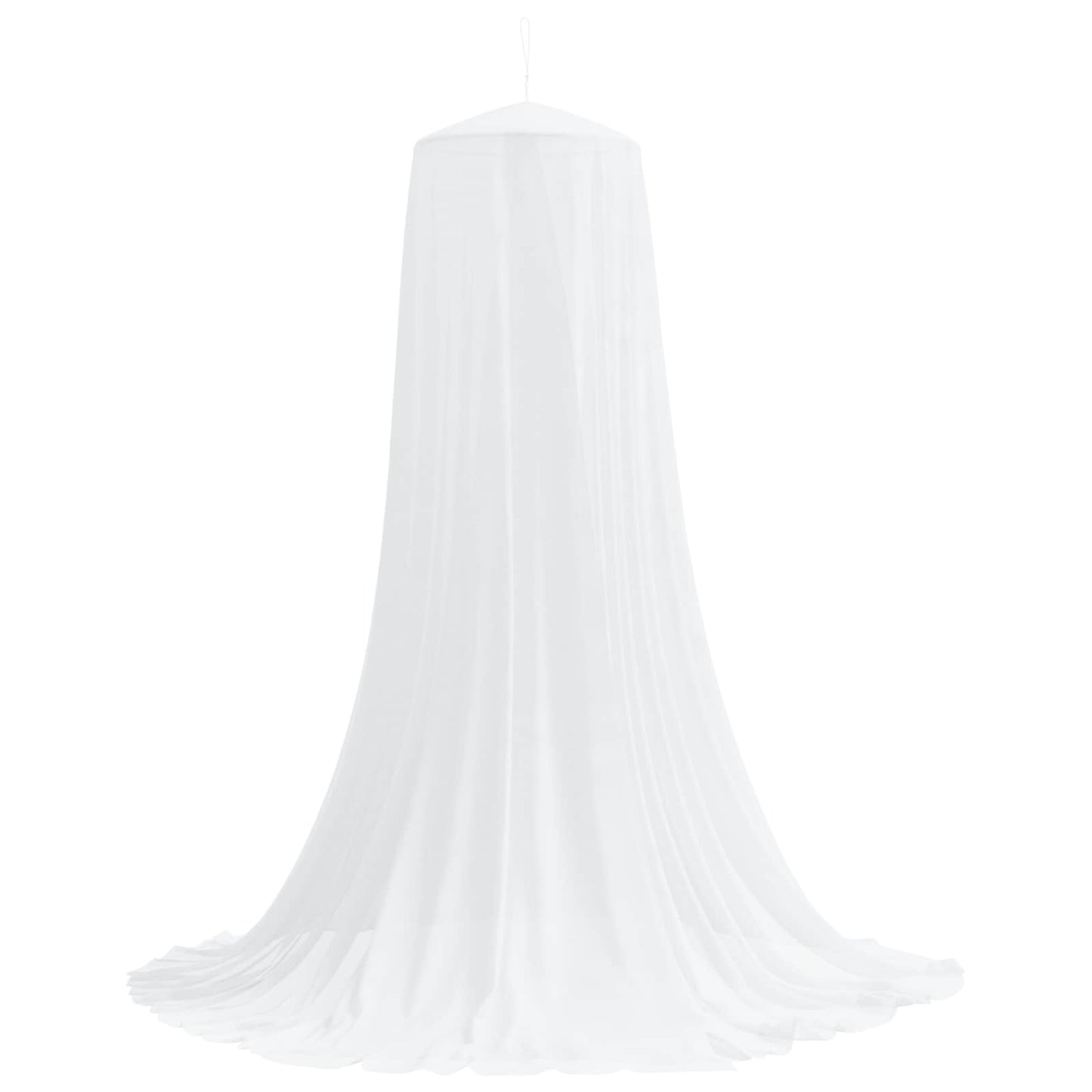 Myggenet til seng 3 pcs 156 mesh Hvid Ø56 x 220 cm Polyester
