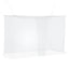 Myggenet til seng 156 mesh 3 pcs Hvid Polyester