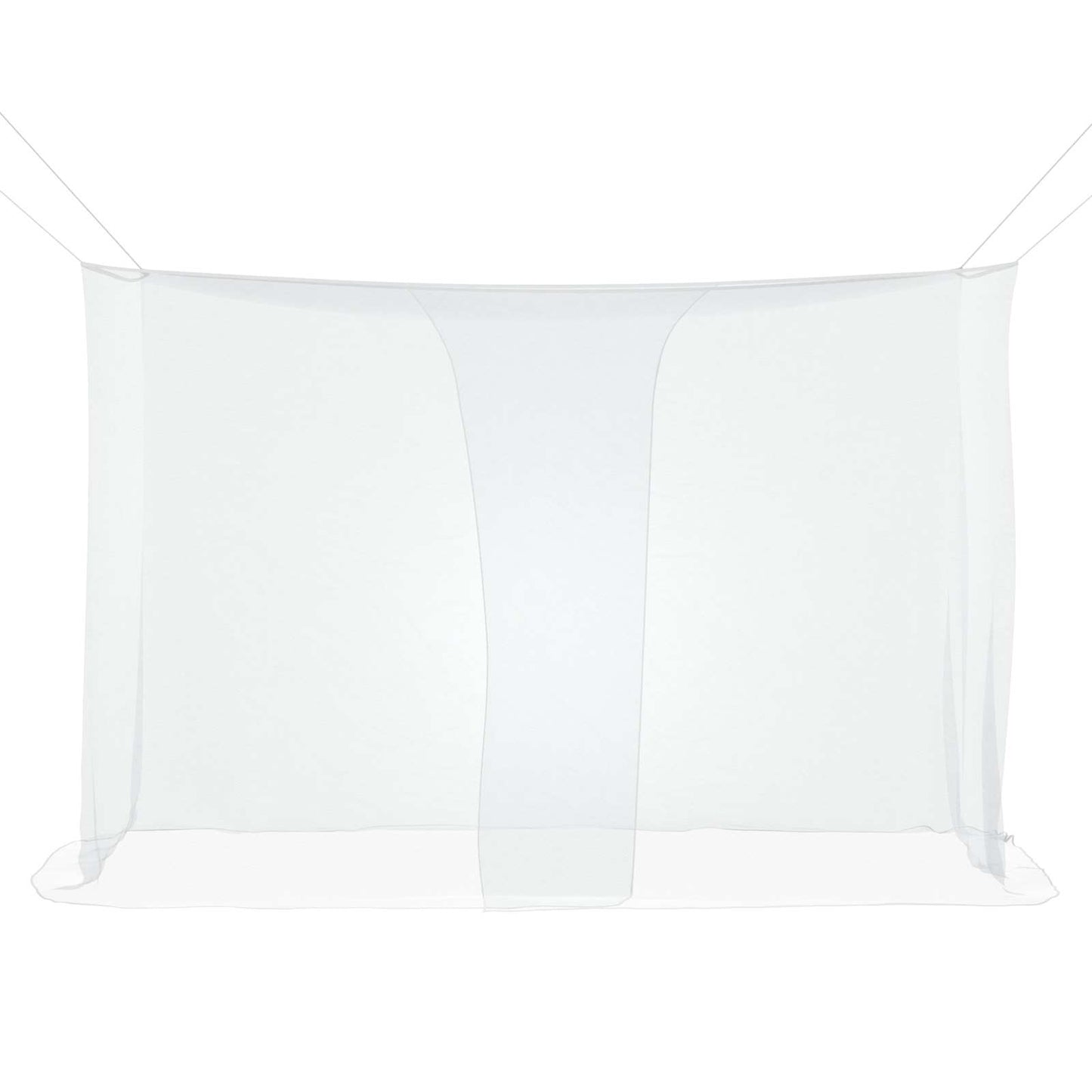 Myggenet til seng 156 mesh 3 pcs Hvid Polyester