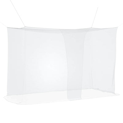 Myggenet til seng 156 mesh 3 pcs Hvid Polyester