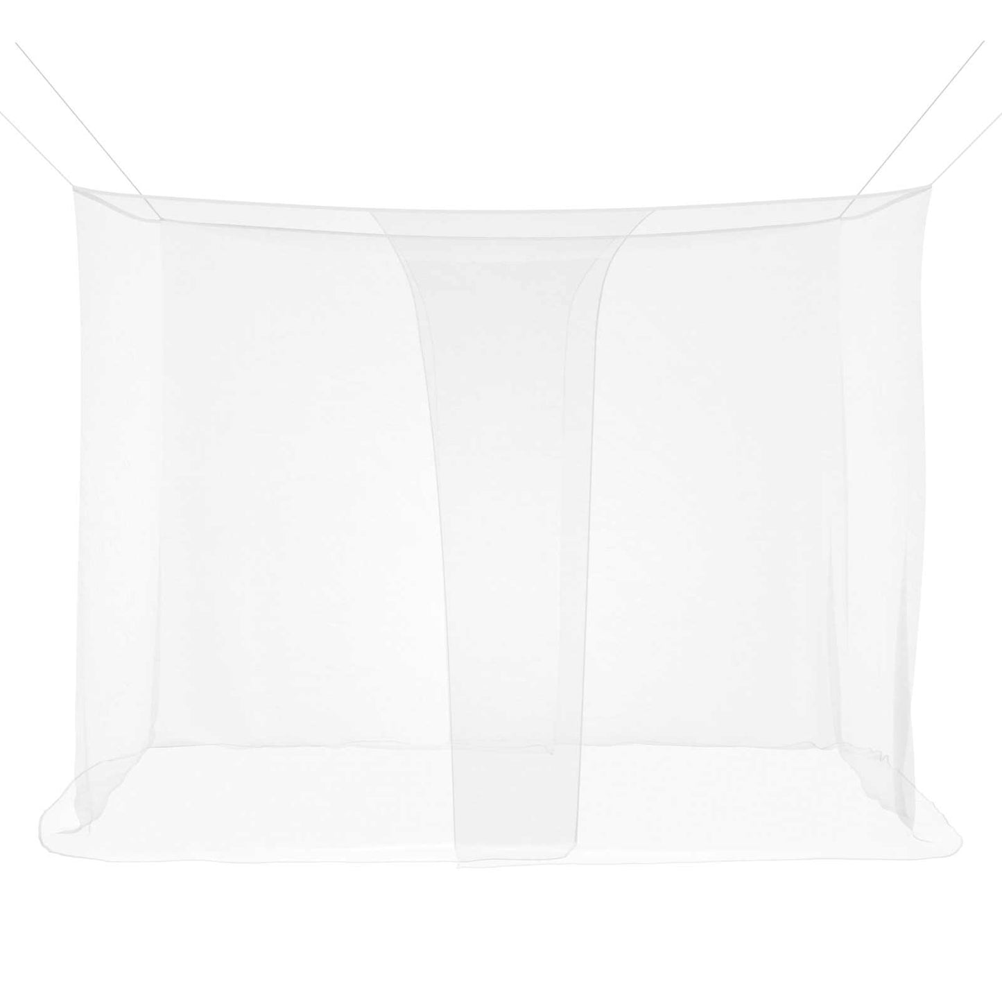 Myggenet til seng 156 mesh 3 pcs Hvid Polyester