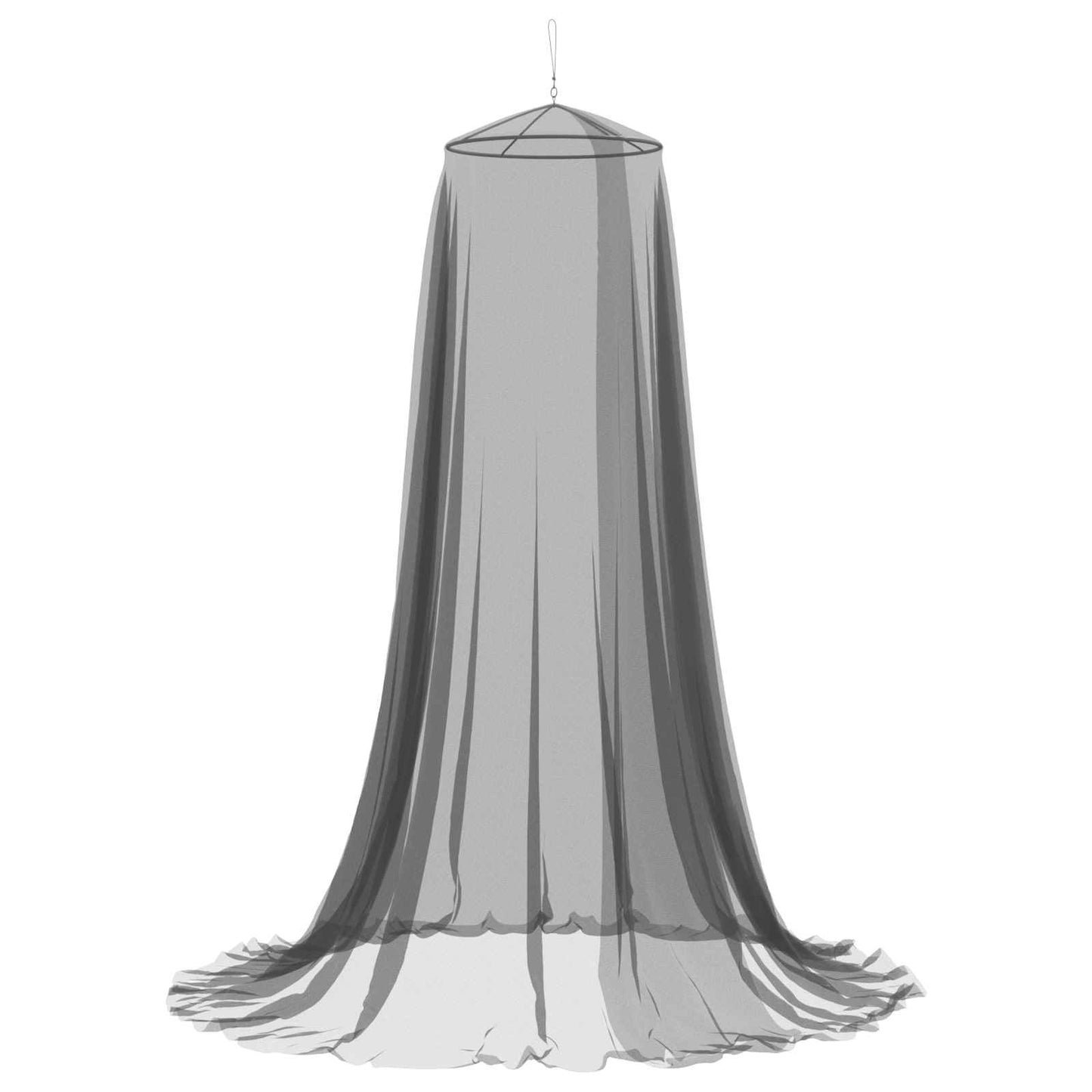 Myggenet til seng 156 mesh Sort Ø56 x 220 cm Polyester