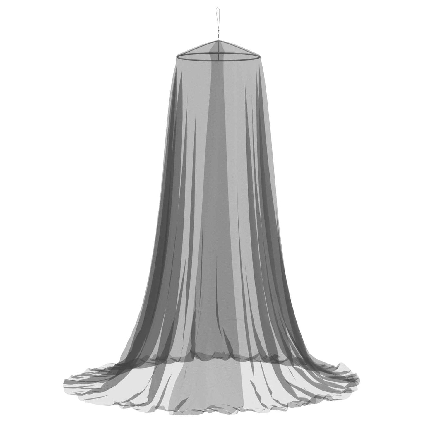 Myggenet til seng 156 mesh Sort Ø56 x 220 cm Polyester