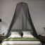 Myggenet til seng 156 mesh Sort Ø56 x 220 cm Polyester