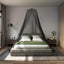 Myggenet til seng 156 mesh Sort Ø56 x 220 cm Polyester