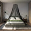 Myggenet til seng 156 mesh Sort Ø56 x 220 cm Polyester