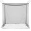 Myggenet til seng 156 mesh Sort 220 x 200 x 210 cm Polyester