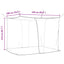 Myggenet til seng 156 mesh Sort 220 x 200 x 210 cm Polyester