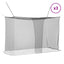 Myggenet til seng 156 mesh 3 pcs Sort Polyester