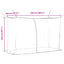 Myggenet til seng 156 mesh 3 pcs Sort Polyester