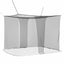 Myggenet til seng 156 mesh 3 pcs Sort Polyester